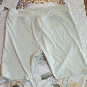 Guess Mint Green Bike Shorts